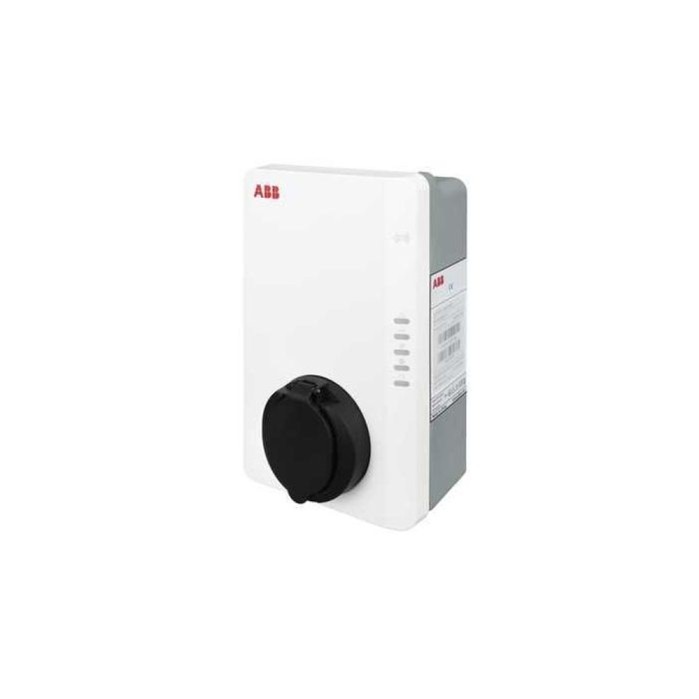 ABB 7.4KW TERRA AC WALLBOX WITH TYPE 2 SOCKET WHITE