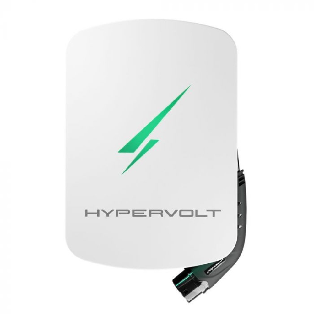 HYPERVOLT HOME 3.0 EV CHARGER, TYPE 2, WHITE, 10M TETHERED LEAD