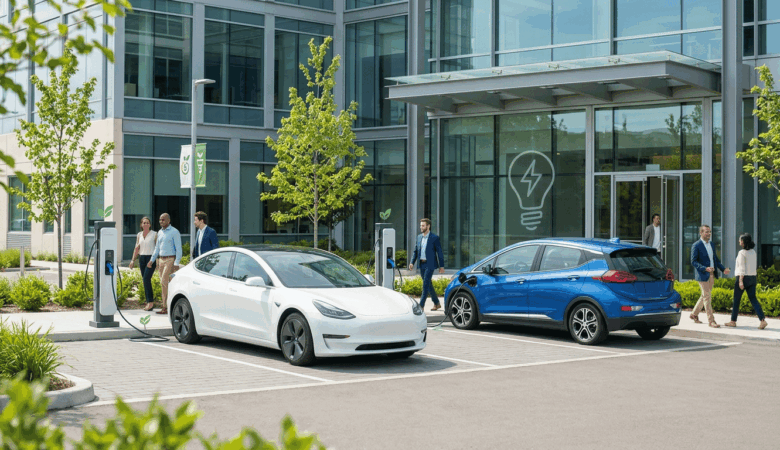 Top 5 Benefits of Installing EV Charging Stations at Your Workplace